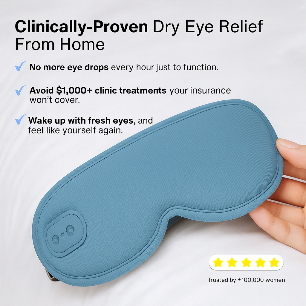 Thevitix™ Eye Mask with Heat & Massage